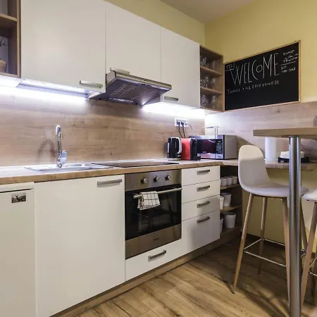 Apartment Flexihome Sk - Trieda Snp - Private Parking Spot *